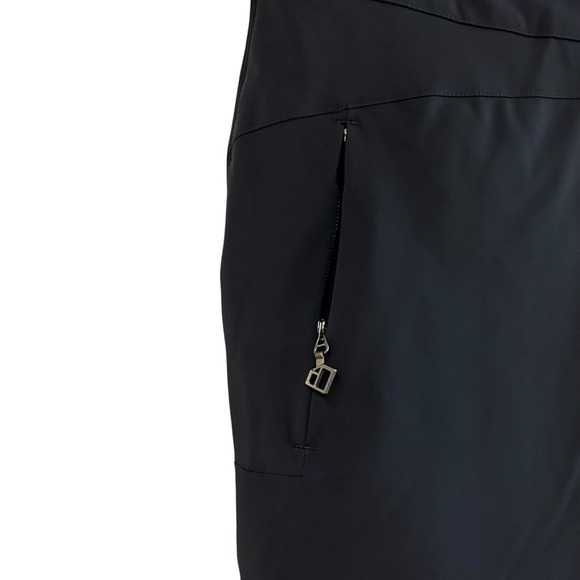 Obermeyer Cloud Nine Ski Pants Sz 4 Black Fleece Insulated Cold Winter Pants - Picture 4 of 14